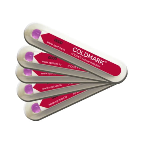 ColdMark Descending Temperature Indicators -3ºC to +20ºC